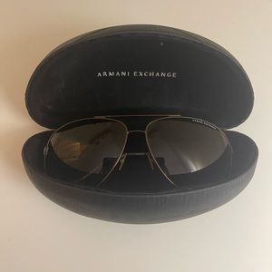 Armani Exchange Aviator Sunglasses